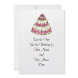 Wedding Cake, Save the Date invitations