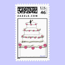 Wedding Cake Stamp 10 stamps