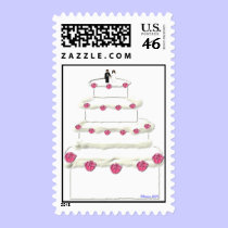 Wedding Cake Stamp 13 stamps