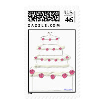 Wedding Cake Stamp 6 by PharrisArt_Greetings Wedding Cake Stamp 6