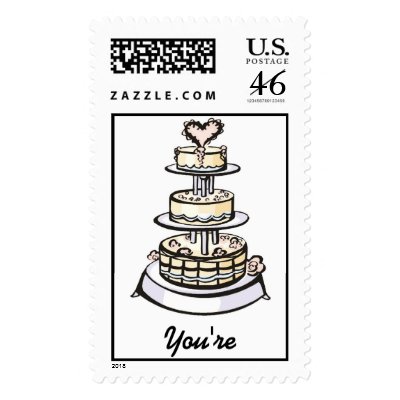 Wedding Cake Stamp
