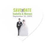 Wedding Cake Topper Save the Date Sticker