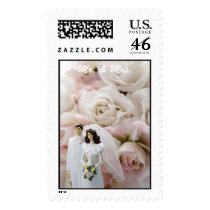 Wedding Cake Topper with Flowers Wedding Postage S postage by frugalbride Wedding Cake Topper with Flowers Wedding Postage S postage