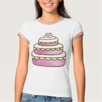 wedding cake t-shirts