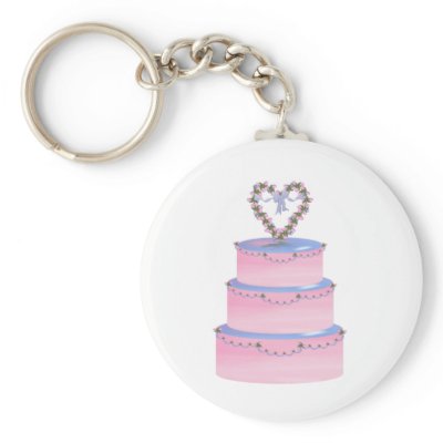 Wedding Cakes Keychain