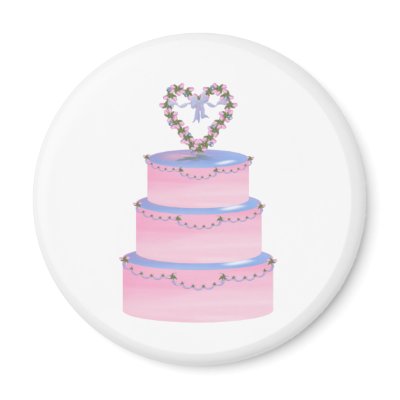 Wedding Cakes Magnets