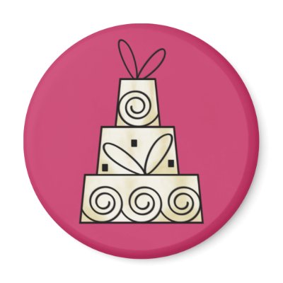 Wedding Cakes Magnets