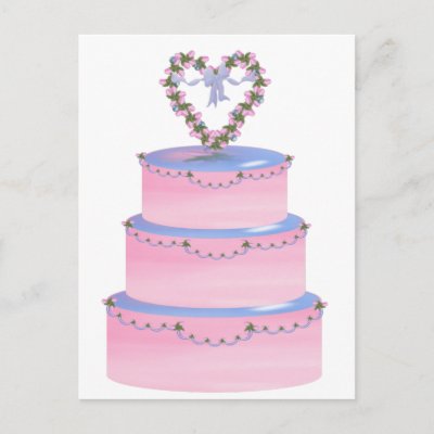 Wedding Cakes Post Cards