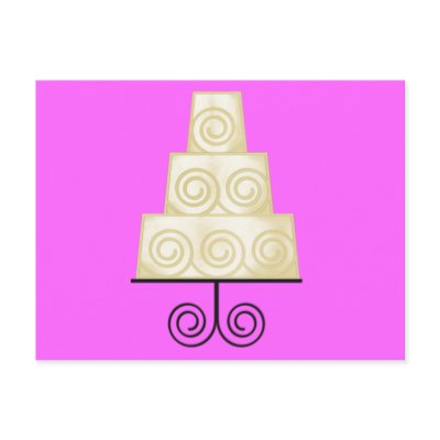 Wedding Cakes Post Card