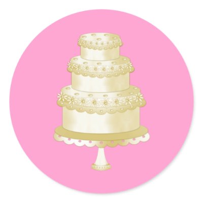 Wedding Cakes Stickers