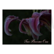 Wedding Card - Haiku
