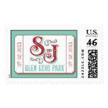 Wedding Carnival Postage Stamp