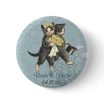 Wedding Cats Pin