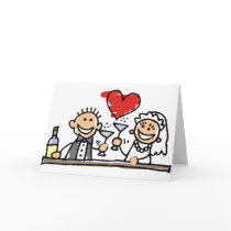Wedding Celebration Greeting Cards