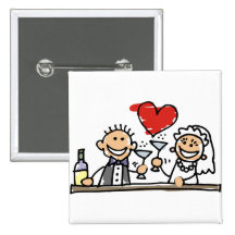 Wedding Celebration Pins