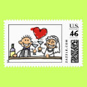 Wedding Celebration postage by TheBridalShop Wedding Celebration postage