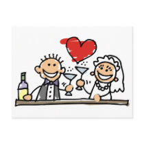 Wedding Celebration Post Cards
