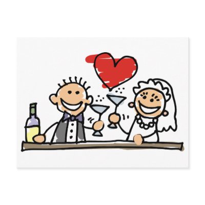 Wedding Celebration postcards