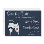 Wedding Champagne Toast Save the Date Personalized Invitation