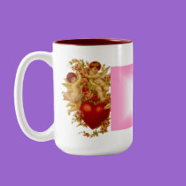 Wedding Cherubs and Doves (1) [ CUSTOMIZE ] mugs