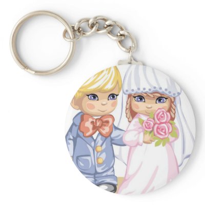 Wedding Children Key Chains