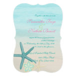 WEDDING CLASSIC BEACH WHIMSICAL INVITATION