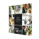 Wedding Collage Wrapped Canvas