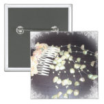 Wedding Comb buttons