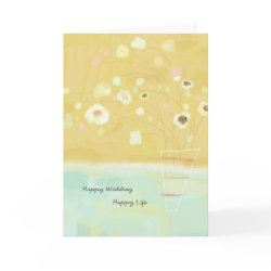 Wedding Congrats Card zazzle_card