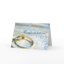 Wedding Congrats (Customizable Color!) cards