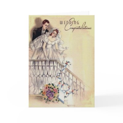 Wedding Congratulations Greeting Cards by AlabasterRose