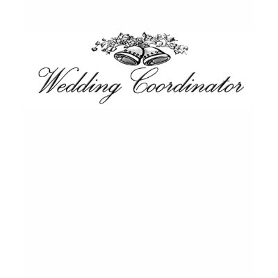 Wedding Coordinator T-shirt by weddingpartygifts