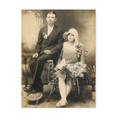 WEDDING COUPLE #56 POST CARD
