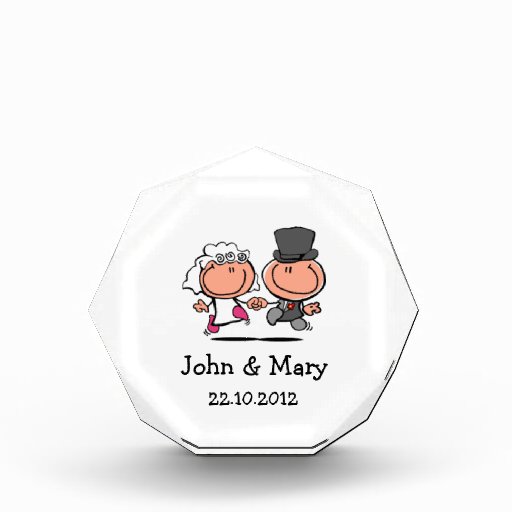 Wedding Couple cartoon award