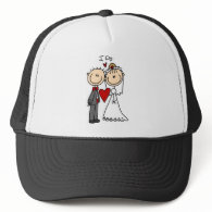 Wedding Couple I Do T-shirts and Gifts Trucker Hat