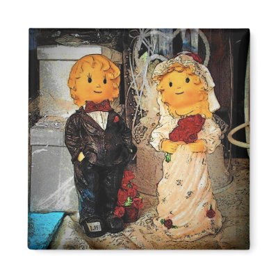 Wedding Couple Magnet