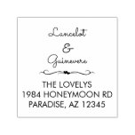 Wedding Couple | Romantic Names Return Address Self-inking Stamp