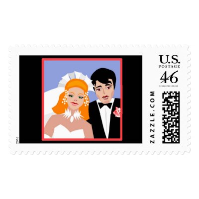 Wedding Couple Stamps