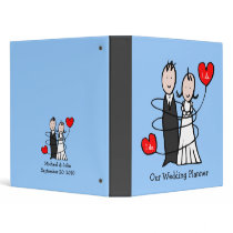 Wedding Couple Wedding Planner binders