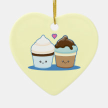 Wedding Cupcakes Christmas Ornament