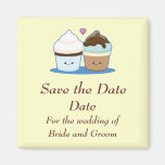 Wedding Cupcakes Fridge Magnet