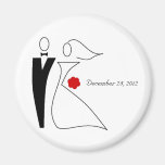 Wedding Date Magnet