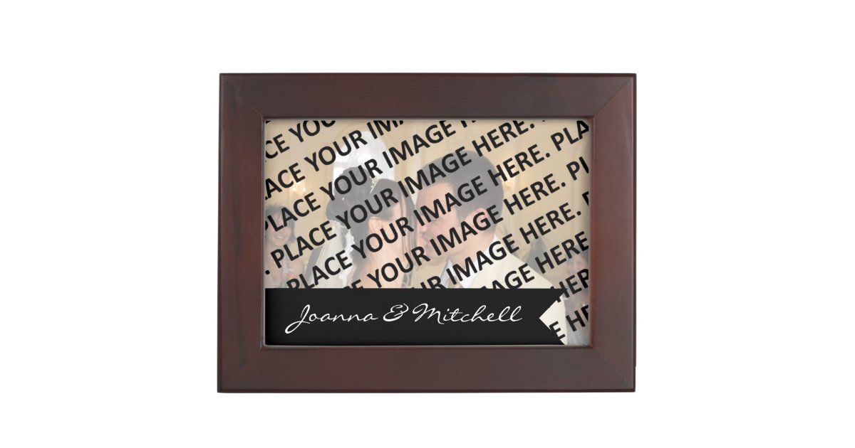 Wedding Day Memory Gift Template Memory Box Zazzle