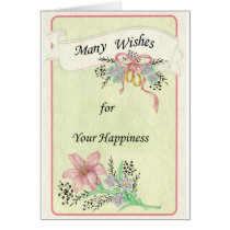 Wedding Day postcard