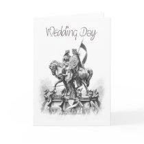 Wedding Day-Renaissance-Sketch Card