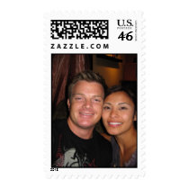 Wedding Dec. 8th 2007 Postage Stamps