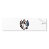 Wedding Designs 48 Bumper Stickers