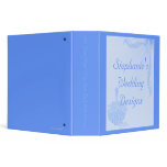 "_____Wedding Designs" (Rich Sky Blue) Binder
