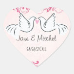 Wedding Dove Stickers
