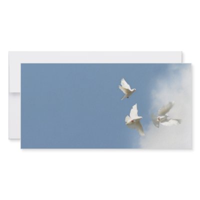 Wedding Doves photo cards